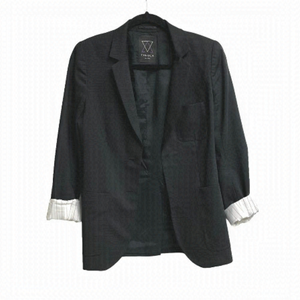 ARITZIA Talula Wool Boyfriend Blazer Black 2